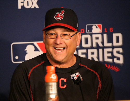 Photo of the Day Project, Oct. 31, 2016: Indians manager Terry Francona smiles during his off-day press conference at Progressive Field.
