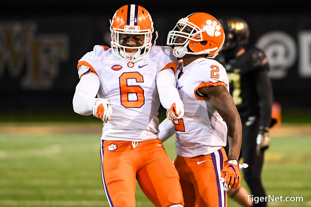 Clemson Football Photo of Wake Forest and dorianodaniel and Mark Fields