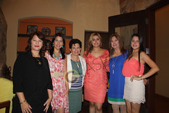 2595 Clarisa Gonzalez, Marcela Gonzalez, Elisa Pastor, Carolina Salgado (novia), Aidee Salgado, Isabel Serna