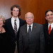 2011 Endowment Dinner (l to r): Mimi Cunningham, Christopher Freeze, Tom Cunningham and Dr. Justin Schwartz