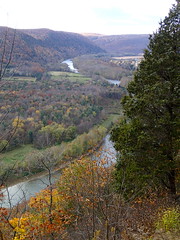 Chemung River and Fall Colors • <a style="font-size:0.8em;" href="http://www.flickr.com/photos/34335049@N04/14210105863/" target="_blank">View on Flickr</a>