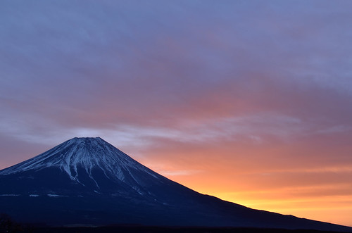 Before sunrise at Mt.Fuji