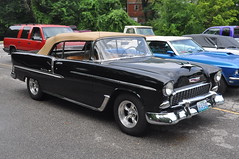 1955 Chevy Bel-Air Convertible • <a style="font-size:0.8em;" href="http://www.flickr.com/photos/85572005@N00/11823538474/" target="_blank">View on Flickr</a>