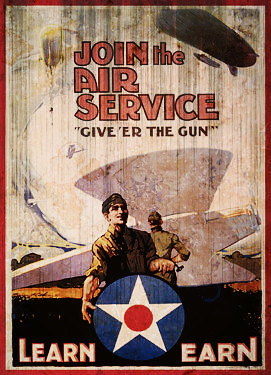 U.S. Army Air Corp WWI Poster