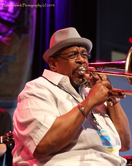 Fred Wesley at Fiya Fest, New Orleans, Louisiana, Friday, May 2, 2014
