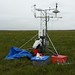Working on the Flux Tower for Alaska Greenhouse Gas Study