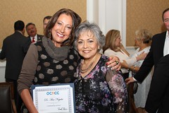 Dr. Ana Nogales and Patricia McMaster