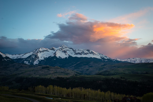 Mountainfilm Sunset - Wilson Peak