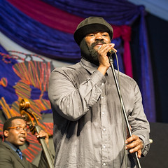 Gregory Porter at the 2014 New Orleans Jazz and Heritage Festival