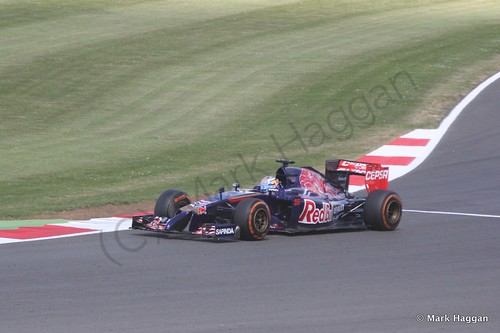 Jean-Eric Vergne in Free Practice 1 at the 2014 British Grand Prix