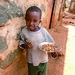 Kenya boy with spoon