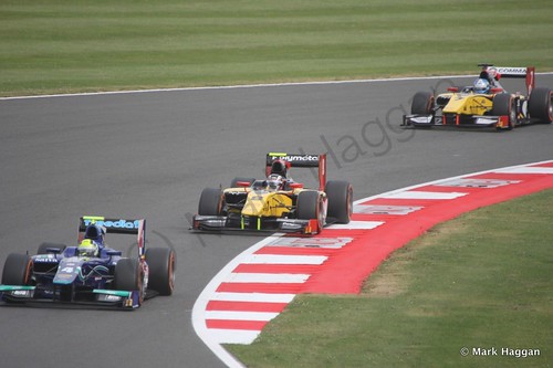 The second GP2 race at the 2014 British Grand Prix