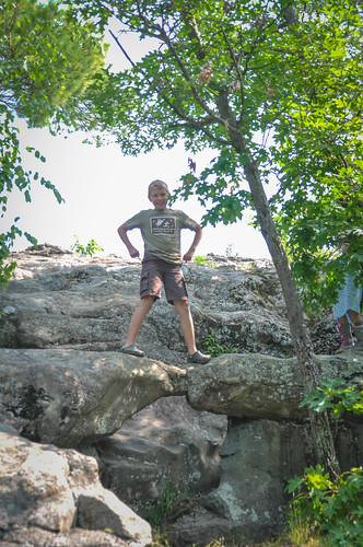 Kai on a natural rock bridge • <a style="font-size:0.8em;" href="http://www.flickr.com/photos/96277117@N00/14779454946/" target="_blank">View on Flickr</a>