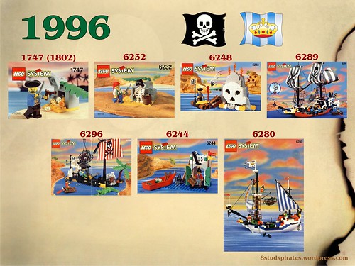 lego pirates 1996