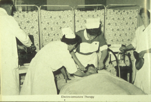 Winwick Hospital, Electroconvulsive therapy, 1957