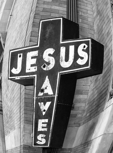 Jesus Saves, From FlickrPhotos