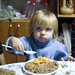 Ukraine Caritas soup kitchen child