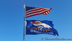 October 24, 2016 - Thornton is ready for the Broncos. (ThorntonWeather.com)