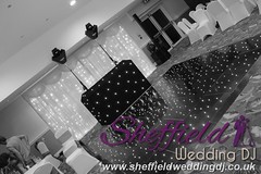 Andrew & Lauren McCambridge - Hellaby Hall - Black & White  Wedding Photos by Sheffield Wedding DJ 0013
