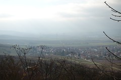 Friedenskreuz: Blick auf Dromersheim