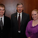 2011 Endowment Dinner (l to r): Jordan Keith, Russ O’Dell and Rebecca Klimek