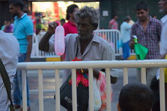 Man selling balloons