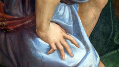 Raphael, Hand of Euclid student