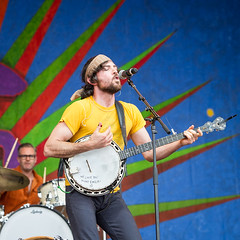 Avett Brothers at the 2014 New Orleans Jazz and Heritage Festival