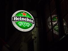 Heineken sign!