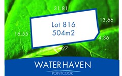 Lot 816, 47 Broadstone Way, Point Cook VIC