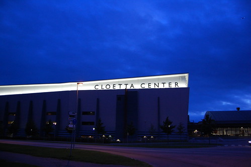 Cloetta Center kväll