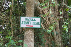 Way to Small Adams Peak