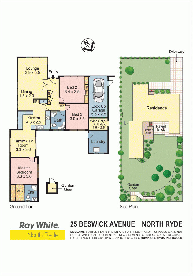 25 Beswick Avenue, North Ryde NSW 2113 floorplan