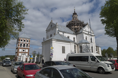 Corpus Christi Church and its bell tower, 02.05.2014.