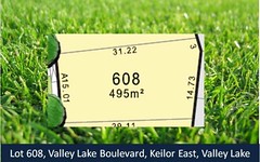Lot 608, Valley Lake Boulevard, Keilor East VIC