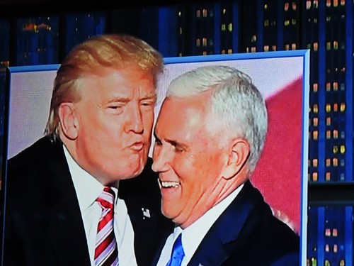 Donald Trump and VP Mike Pence., From FlickrPhotos
