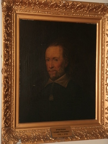 Robert Witham as President of Doway College (Ushaw College)