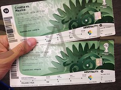 Listo con los boletos para ver el partido de Croacia contra México