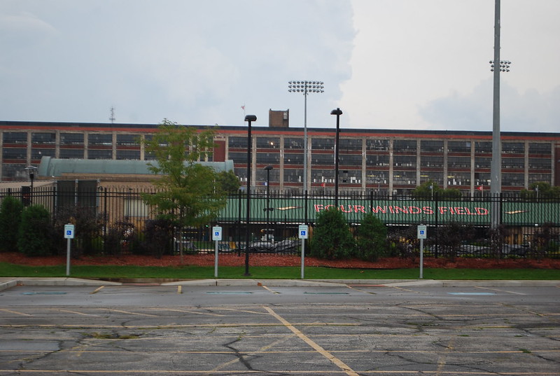Four Winds Field, Union Station, Former Studebaker Factory<br/>© <a href="https://flickr.com/people/26329029@N06" target="_blank" rel="nofollow">26329029@N06</a> (<a href="https://flickr.com/photo.gne?id=14916532430" target="_blank" rel="nofollow">Flickr</a>)
