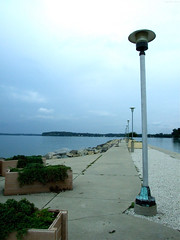 Row of Lamp post on pier • <a style="font-size:0.8em;" href="http://www.flickr.com/photos/34843984@N07/15353821768/" target="_blank">View on Flickr</a>