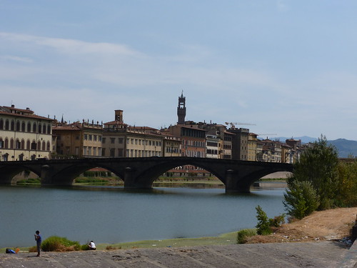 Le fleuve Arno à Florence