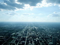 Flat Chicago Skyline to West • <a style="font-size:0.8em;" href="http://www.flickr.com/photos/34843984@N07/14919820733/" target="_blank">View on Flickr</a>