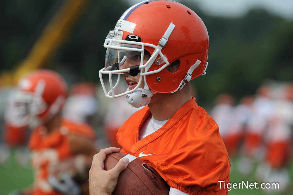 Clemson Football Photo of Chad Kelly and practice