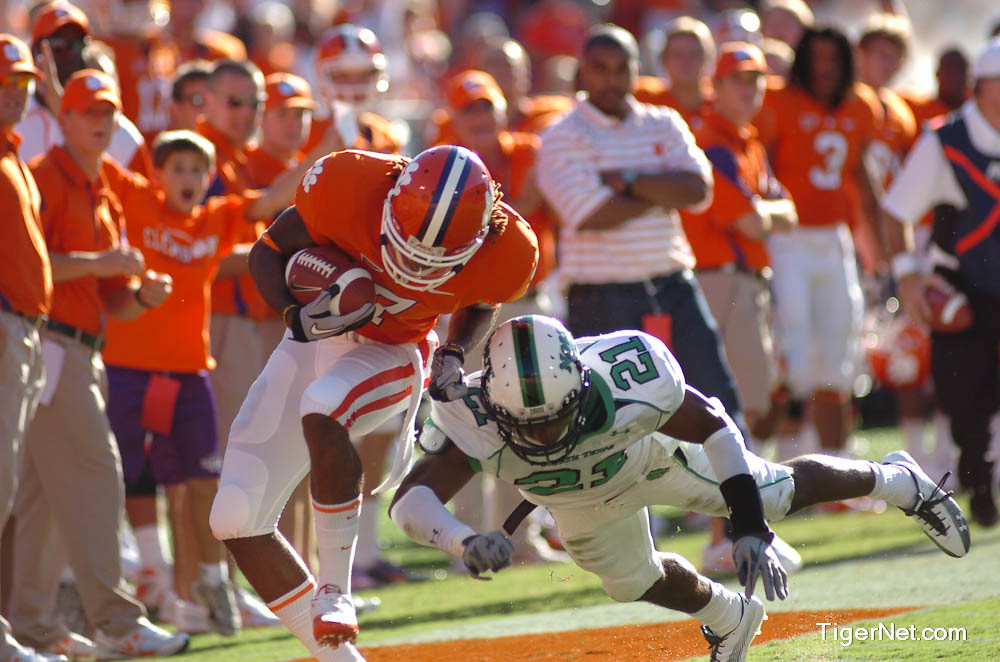 Clemson Football Photo of Bryce McNeal and northtexas