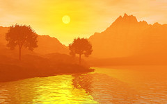 Morningtide –Hazy Mango Sunrise • <a style="font-size:0.8em;" href="http://www.flickr.com/photos/34843984@N07/15553072335/" target="_blank">View on Flickr</a>
