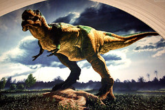 Tyrannosaurus Rex mural • <a style="font-size:0.8em;" href="http://www.flickr.com/photos/34843984@N07/15354089417/" target="_blank">View on Flickr</a>