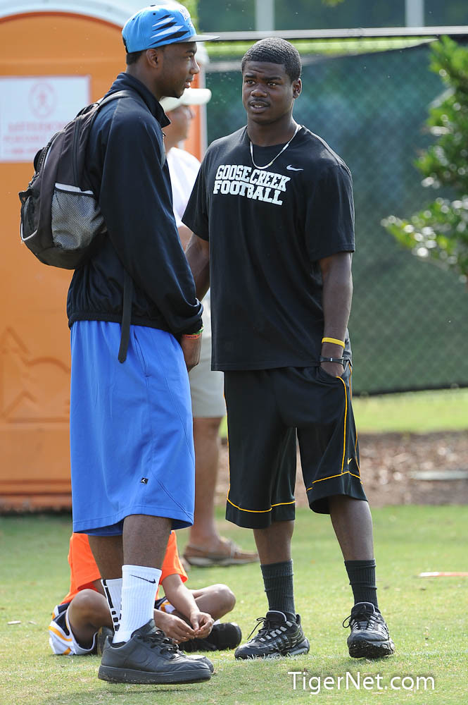 Clemson Football Photo of Mike Williams and Recruiting and Tramel Terry