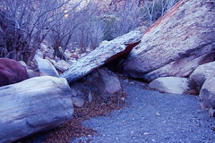 Tiny cave formed by desert stone slabs • <a style="font-size:0.8em;" href="http://www.flickr.com/photos/34843984@N07/15544133841/" target="_blank">View on Flickr</a>