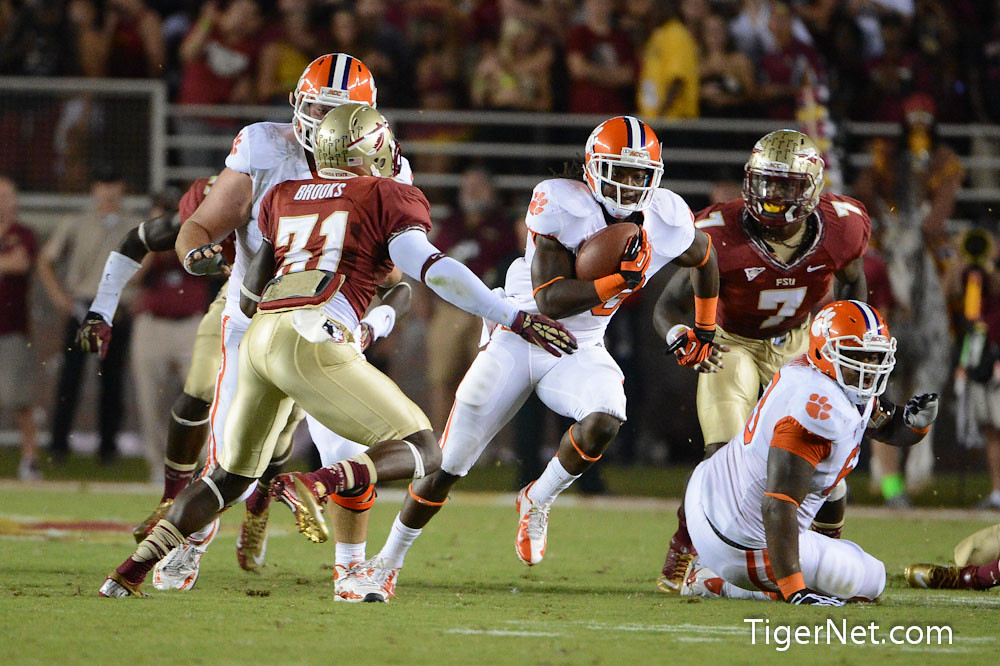 Clemson Football Photo of Andre Ellington and Florida State