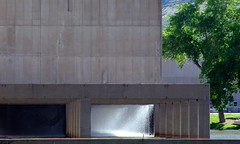 Water spraying out of concrete Coors building • <a style="font-size:0.8em;" href="http://www.flickr.com/photos/34843984@N07/15358501229/" target="_blank">View on Flickr</a>